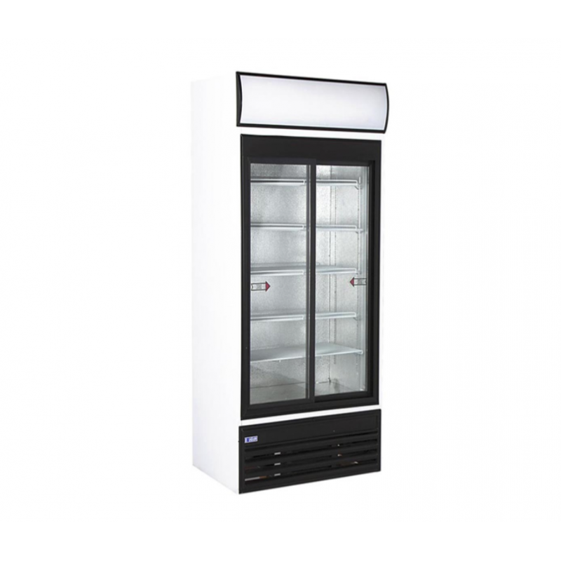 ARMARIO EXPOSITOR REFRIGERADO PUERTA DE CRISTAL PKSS1200D2KLM