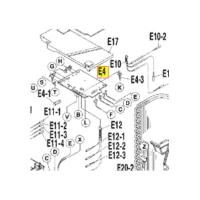 PLACA DE CONTROL UNIDAD EXTERIOR DAIKIN 4MKS58BVMB 1768183