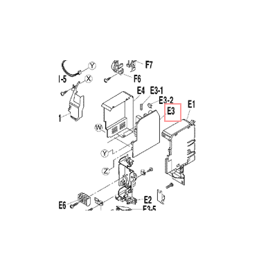 PLACA DE CONTROL UNIDAD INTERIOR DAIKIN ATXS25E2V1B 1681084