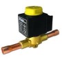 Válvula solenoide Castel 7/8" soldar modelo 1049/7