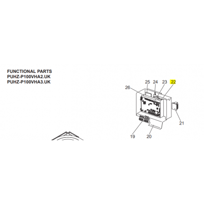 Motor ventilador unidad exterior LG modelo LS-L1262YL