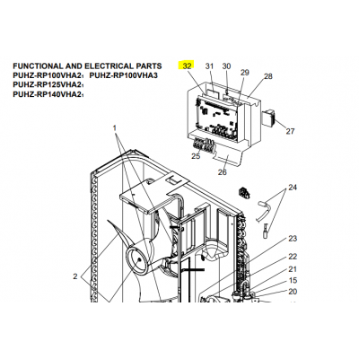 Motor ventilador unidad exterior LG modelo LS-L1262YL