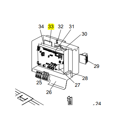 Motor ventilador unidad exterior LG modelo LS-L1262YL