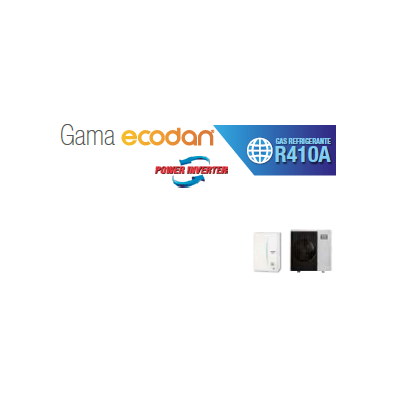 Equipo Ecodan 1x1 CALEFACCIÓN O FRÍO POWER INVERTER (PUHZ-SW120YHA + ERSC-VM2D) TRIFÁSICO