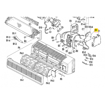 Motor ventilador unidad exterior LG modelo LS-L1262YL