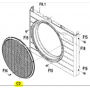 REJILLA PROTECCIÓN VENTILADOR UNIDAD EXTERIOR SAMSUNG AQV09PSAX