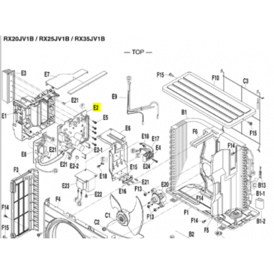 Motor Ventilador Unidad Exterior Lg Modelo Ls-l1262yl