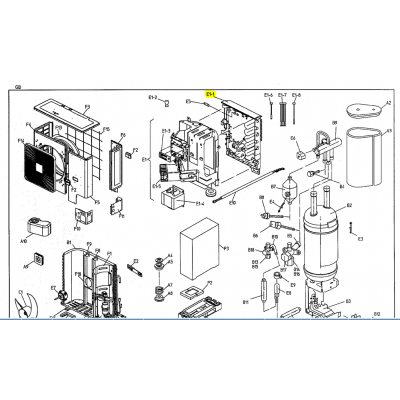 copy of Motor ventilador unidad exterior LG modelo LS-L1262YL