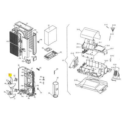 copy of ASPAS UNIDAD EXTERIOR DAIKIN RZQS71B7V3B