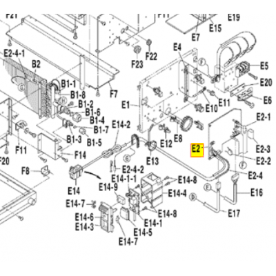 Placa electrónica de control unidad interior DAIKIN CDX35HAV1NB 1168620