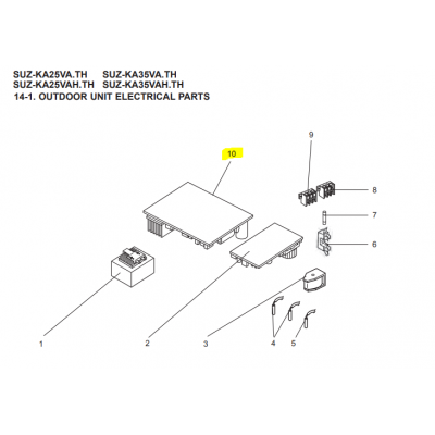 Motor ventilador unidad exterior LG modelo LS-L1262YL