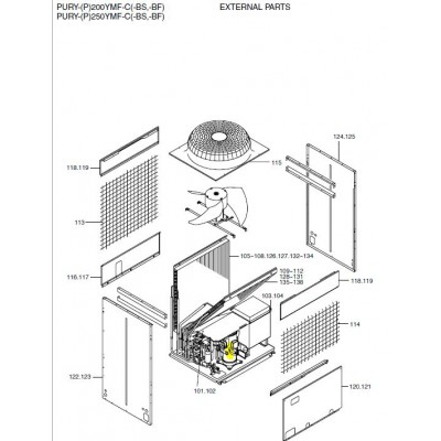 copy of Motor ventilador unidad exterior LG modelo LS-L1262YL