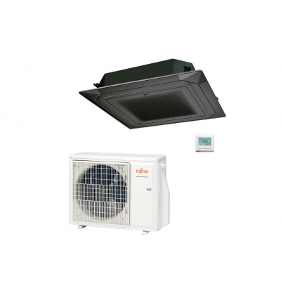 AIRE ACONDICIONADO FUJITSU AUY140-KR SERIE AIRFLOW 11522 FRIG/H - 13327 KCAL/H NEGRO