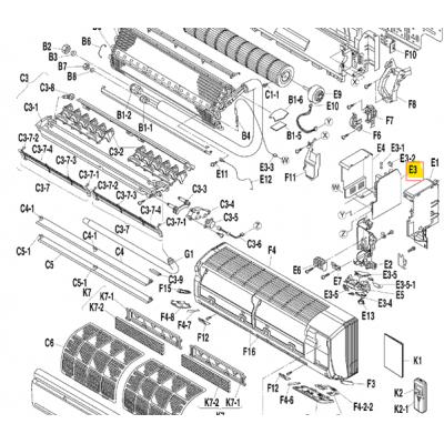 copy of Motor ventilador unidad exterior LG modelo LS-L1262YL