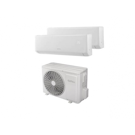 AIRE ACONDICIONADO DAITSU SERIE ARTIC PLUS DSM-9U2KDT-6 UE18 MULTISPLIT 2x1