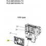 Placa de control unidad exterior Mitsubishi Electric PUZ-SM125VKA.TH 472732 E27M96450