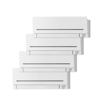 AIRE ACONDICIONADO MITSUBISHI ELECTRIC 4x1 MXZ-4F83VF 3 UD MSZ-AY15VGK + 1UD MSZ-AY25VGK
