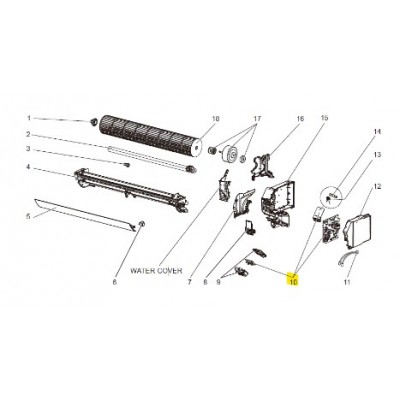 copy of Motor ventilador unidad exterior LG modelo LS-L1262YL