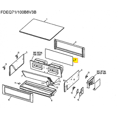 copy of FILTRO DE AIRE UNIDAD INTERIOR RXYSP100KA7V19