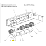 Motor ventilador unidad interior MITSUBISHI ELECTRIC SEZ-KD71VA.TH