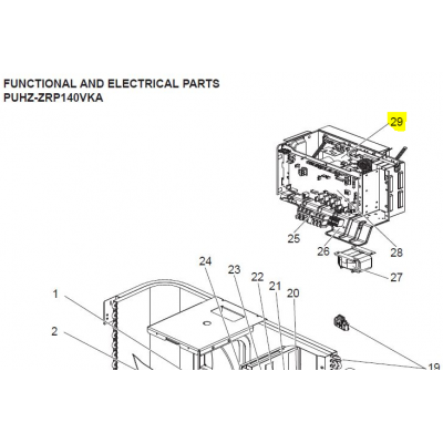 copy of Motor ventilador unidad exterior LG modelo LS-L1262YL