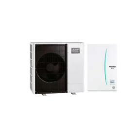 EQUIPO ECODAN MITSUBISHI ELECTRIC SET 140 Y SPLIT POWER INVERTER HYDRO CALEFACCIÓN O FRÍO (PUZ-SWM140YAA1G-E1 + ERSF-VM2VF)