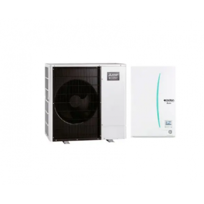 Equipo Ecodan 1x1 ACS + CALEFACCIÓN O FRÍO POWER INVERTER (PUZ-SWM140YAA + ERSF-VM2E) TRIFÁSICO