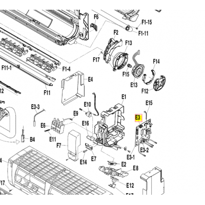 copy of PLACA CONTROL UNIDAD INTERIOR DAIKIN FTXS25G2V1B