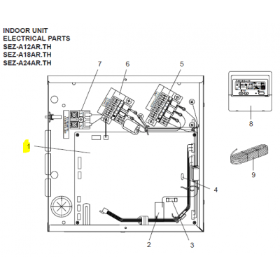 copy of Motor ventilador unidad exterior LG modelo LS-L1262YL