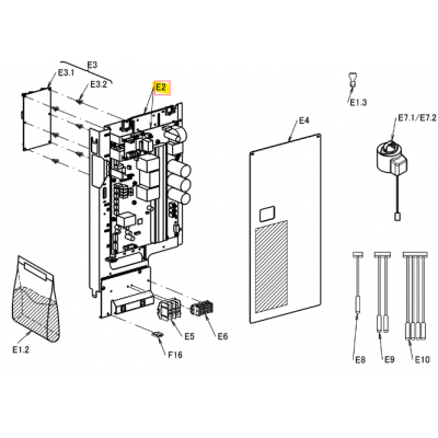 copy of Motor ventilador unidad exterior LG modelo LS-L1262YL