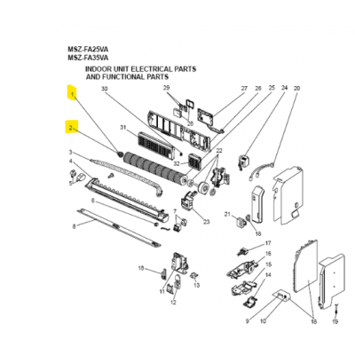 copy of Motor ventilador unidad exterior LG modelo LS-L1262YL