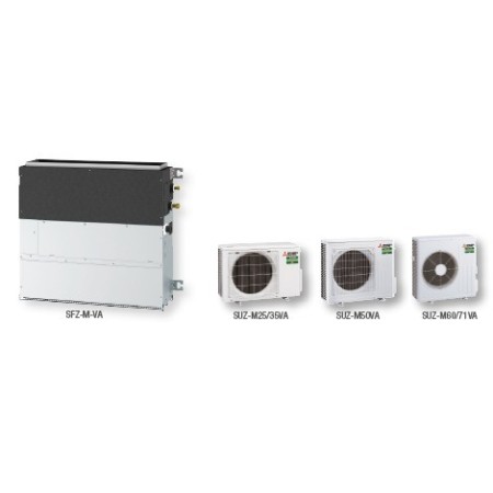 AIRE ACONDICIONADO MITSUBISHI ELECTRIC SERIE S CONDUCTOS VERTICALES MSFZ-25VA 2150 FRIG/H