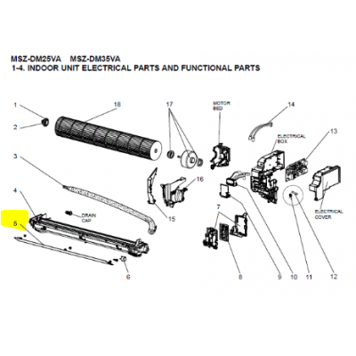 copy of Motor ventilador unidad exterior LG modelo LS-L1262YL