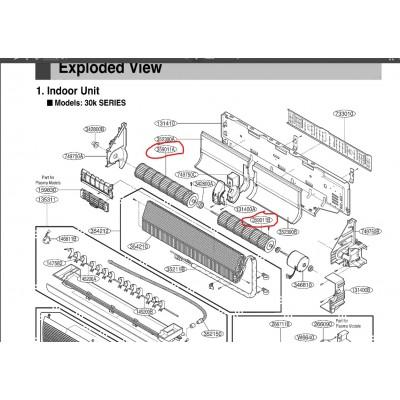 copy of Motor ventilador unidad exterior LG modelo LS-L1262YL