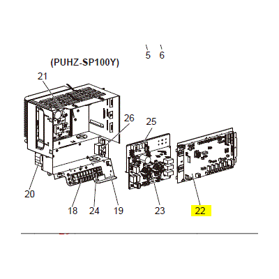 copy of Motor ventilador unidad exterior LG modelo LS-L1262YL