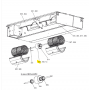 MOTOR VENTILADOR UNIDAD INTERIOR MITSUBISHI ELECTRIC PEAD-M60JA.UK S70E75220 302216