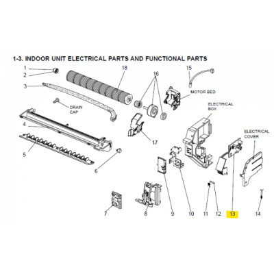 copy of Motor ventilador unidad exterior LG modelo LS-L1262YL