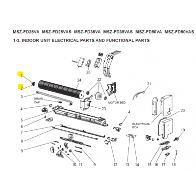 copy of Motor ventilador unidad exterior LG modelo LS-L1262YL