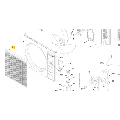 copy of REJILLA UNIDAD EXTERIOR DAIKIN RXS50G2V1B