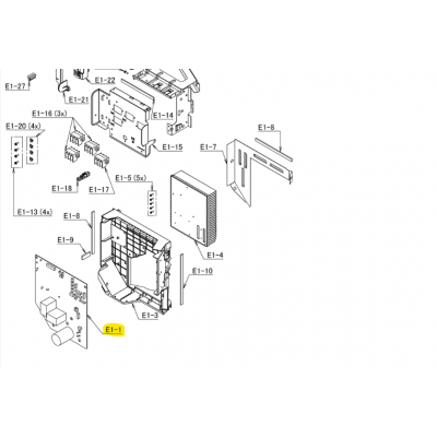 Placa control inverter unidad exterior DAIKIN 3AMXM52N2V1B9 5044407