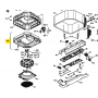 Bandeja de drenaje unidad interior DAIKIN FXFQ50AVEB