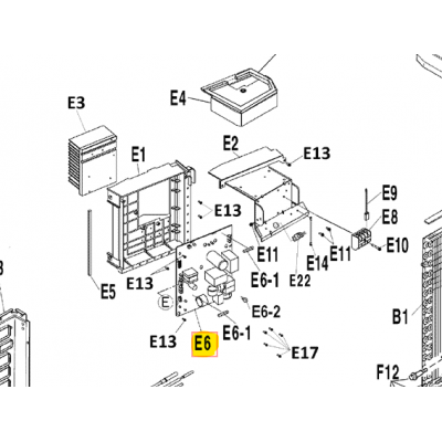 copy of Motor ventilador unidad exterior LG modelo LS-L1262YL