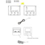Placa electronica de control recuperador entalpico MITSUBISHI ELECTRIC modelo PAC-IF011B-E T7WE68310 213340