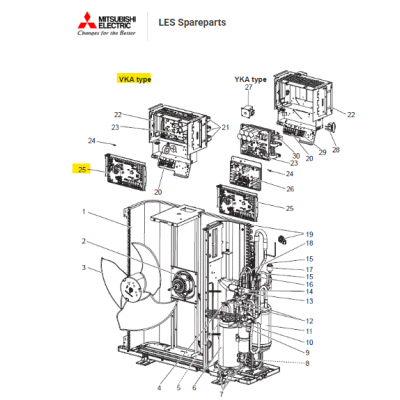 copy of Motor ventilador unidad exterior LG modelo LS-L1262YL