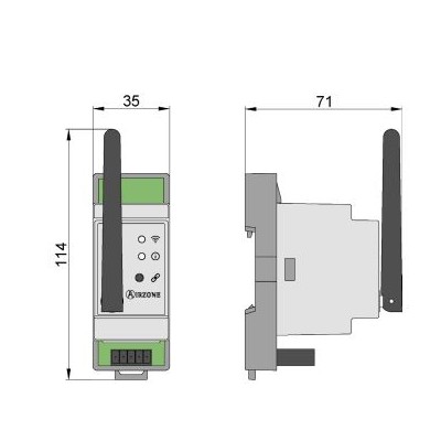 CENTRALITA FLEXA3.0 6Z AIR ZONE