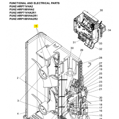 copy of Motor ventilador unidad exterior LG modelo LS-L1262YL