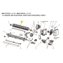 Turbina unidad interior MITSUBISHI modelo MSZ-AP20VG-E1 472500 E22K90302