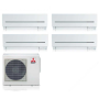 AIRE ACONDICIONADO MITSUBISHI ELECTRIC 4x1 MXZ-4F72VF + 3 UD SPLIT MSZ-AY20VGK+ 1 UD SPLIT MSZ-AY25VGK