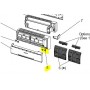 TAPA TORNILLO UNIDAD INTERIOR MITSUBISHI ELECTRIC MSC-GA35VB-E1