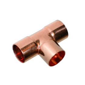 TE DE COBRE HEMBRA 2-1/8"